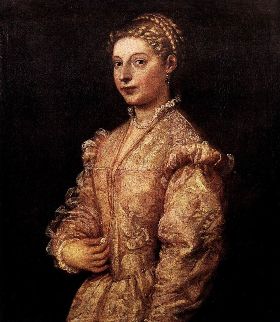 Tiziano - Ritratto di giovinetta