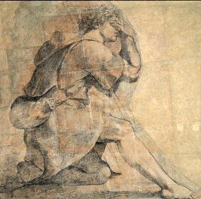 Raffaello - Mosè davanti al roveto ardente